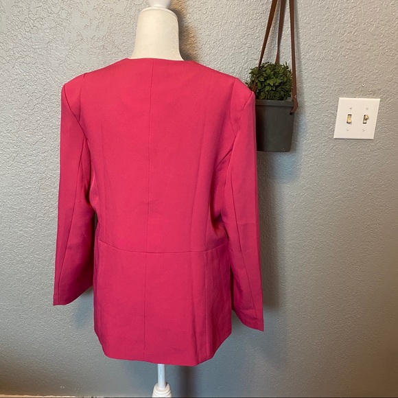 YESEREAL HOT PINK BLAZER NWT {5XL} - Picture 3 of 10